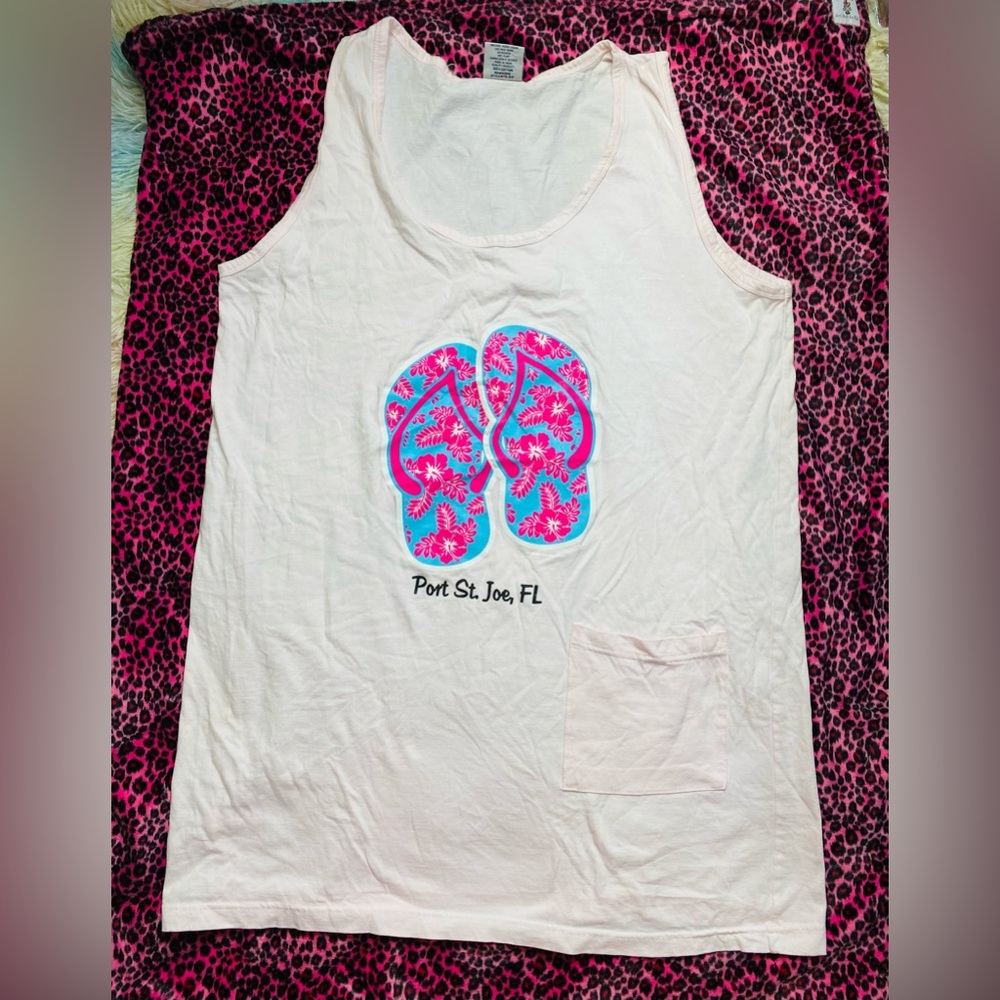 Florida flip flop beach swimsuit coverup